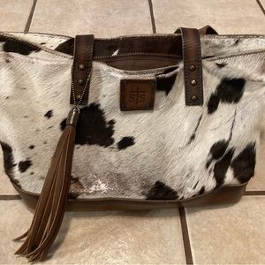 STS Ranchwear Cowhide Tote